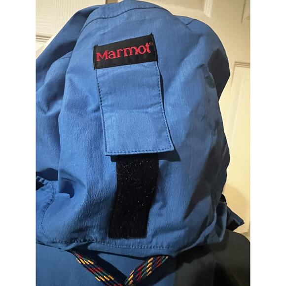 Marmot Blue/Gray Gortex Shell Jacket Size Men’s Small - Picture 12 of 16